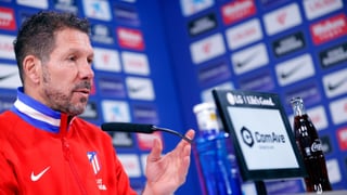 Simeone defiende la sequía de Julián Álvarez: "¿Cuántos goles hizo desde que llegó, 39?"