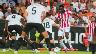Valencia 2-0 Athletic: expulsión y tercera derrota consecutiva