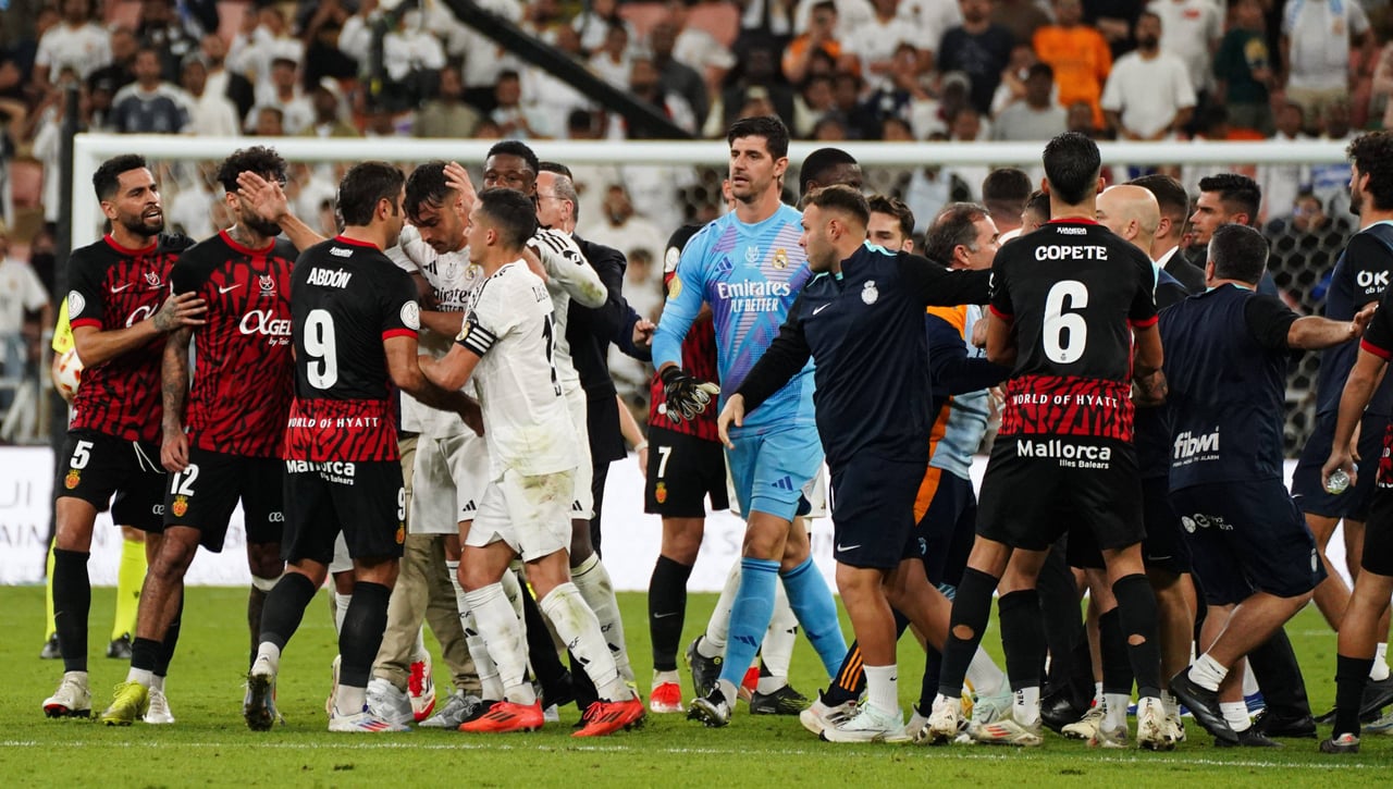 Sanción al Mallorca por lo ocurrido en la Supercopa