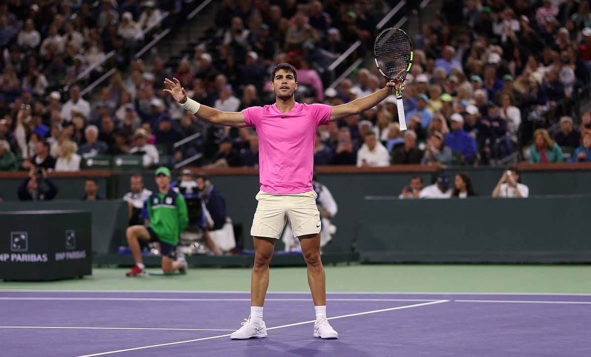 Carlos Alcaraz presume de físico y fuerza mental