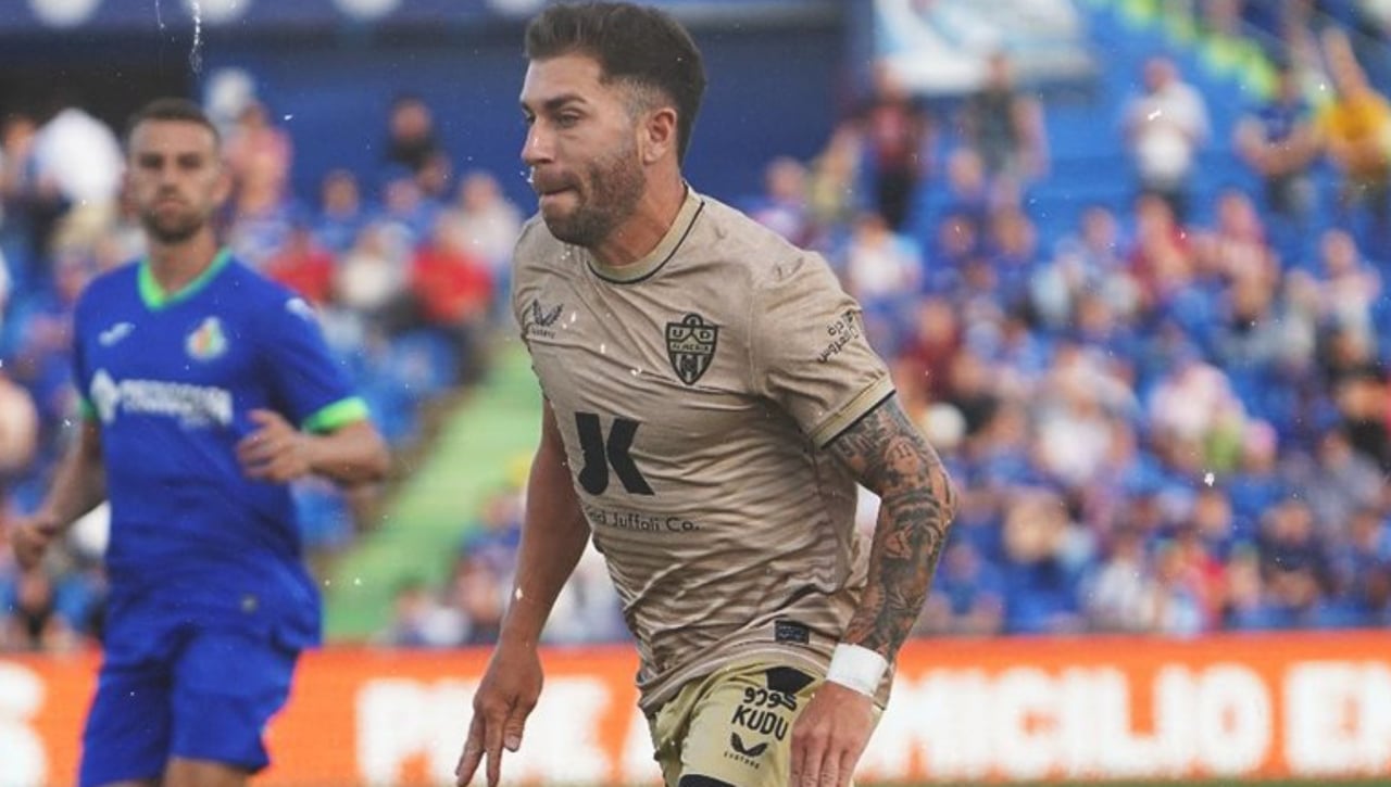 Getafe 1-2 Almería: Luis Suárez la lía y los de Rubi sonríen