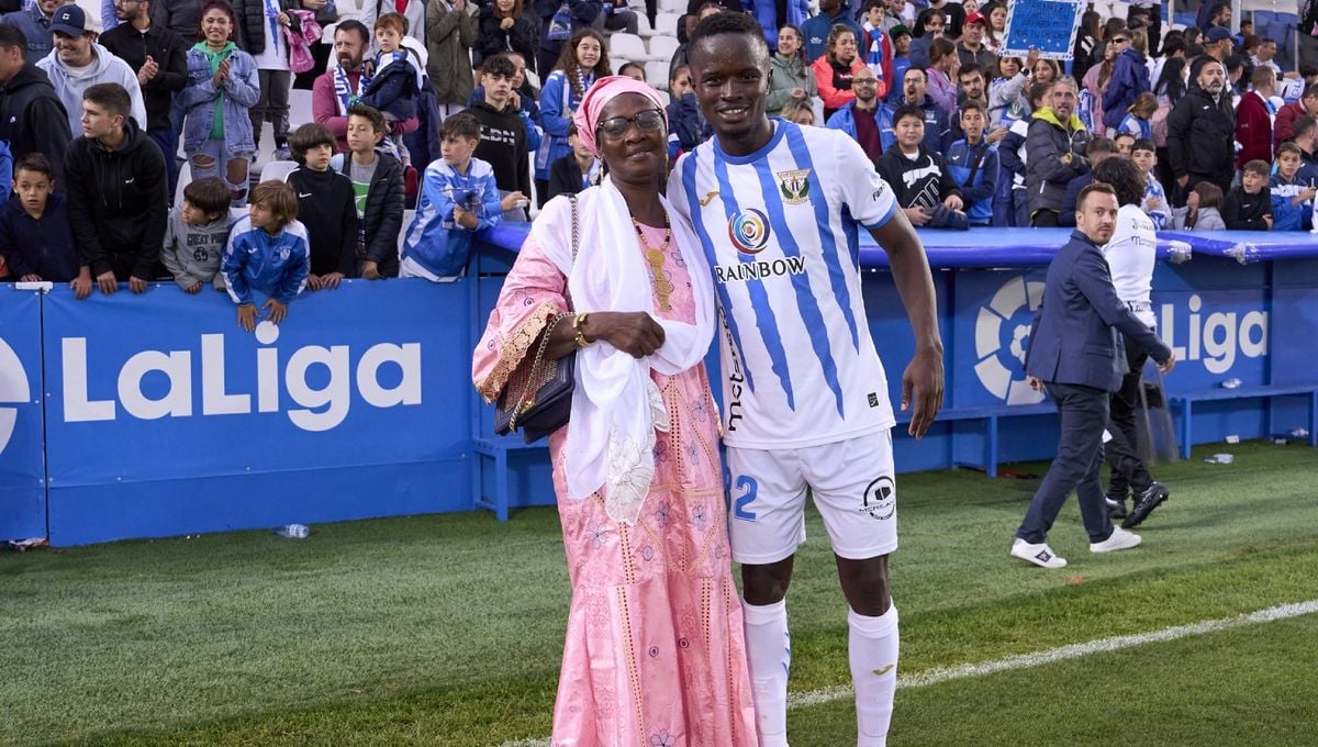 Precioso gesto del Leganés con Seydouba Cissé 