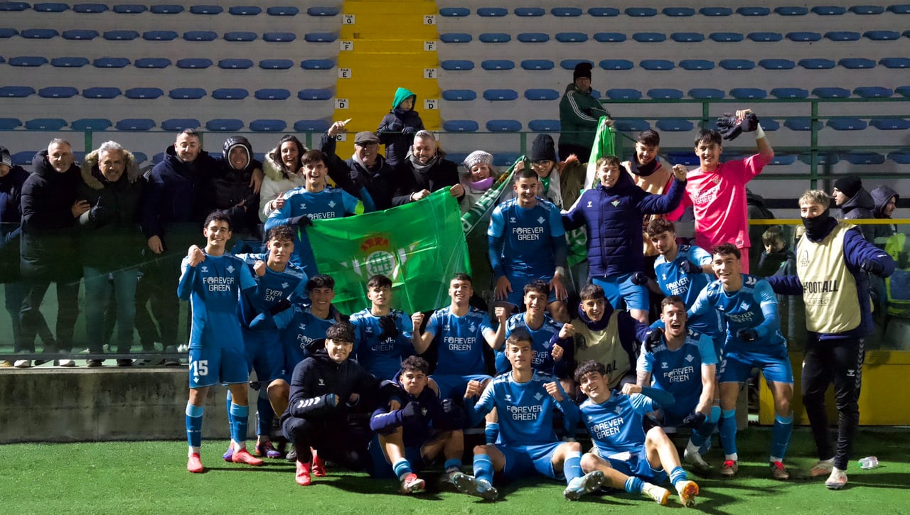 Los posibles rivales del juvenil A bético en los dieciseisavos de final de la Youth League