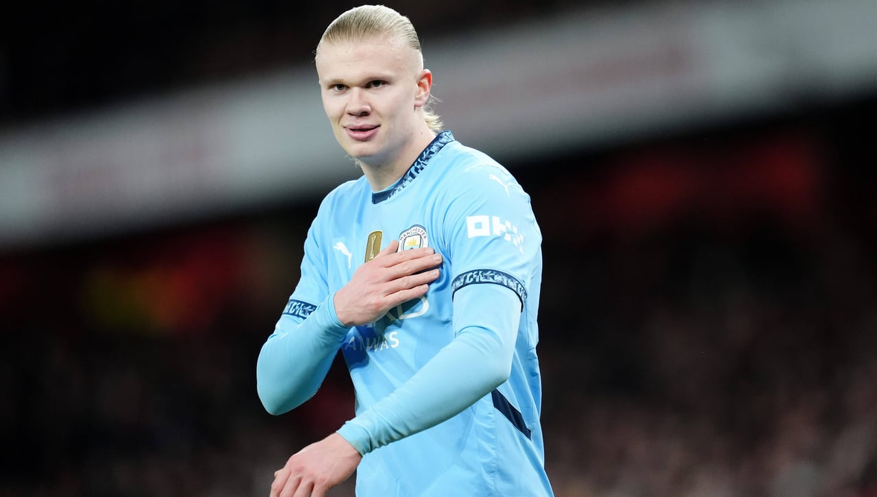 Haaland responde ante la humillante derrota del Manchester City 