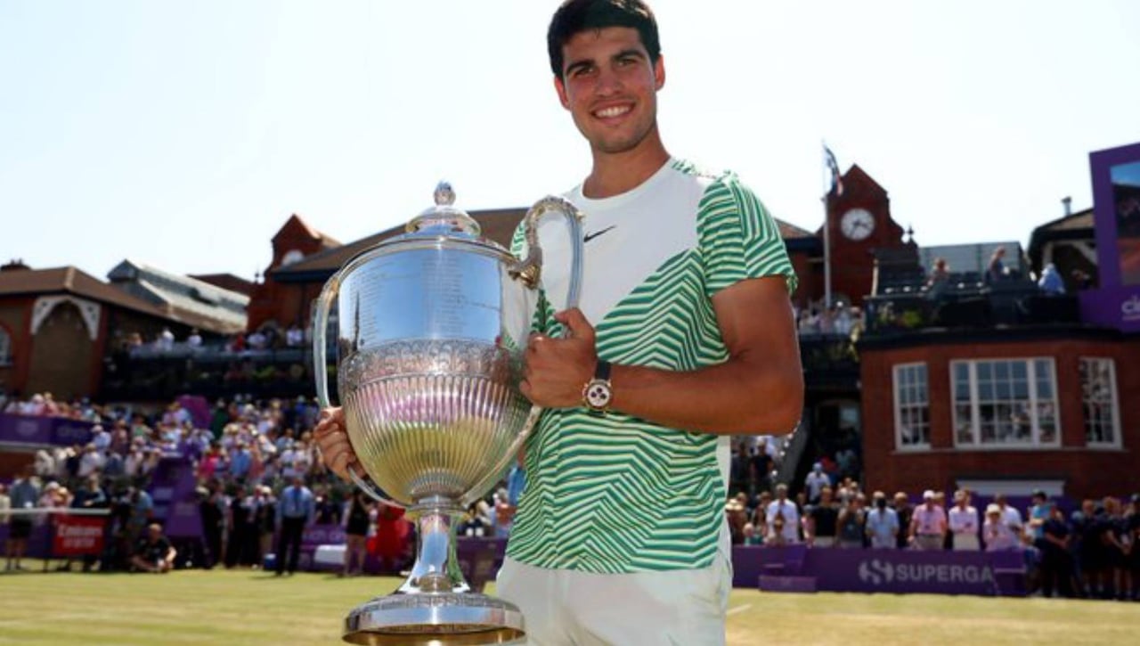 La fortuna que se ha llevado Alcaraz por ganar en Queen's