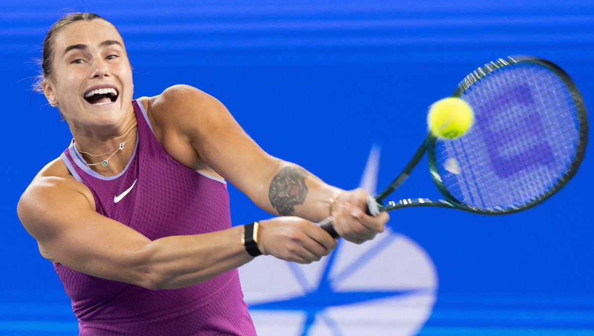 Aryna Sabalenka no puede más