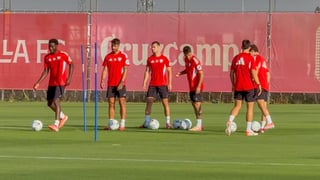 Varias ausencias marcan una nueva sesión de trabajo sevillista