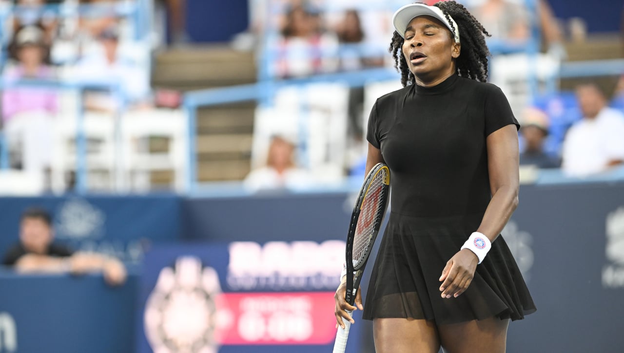 Venus Williams se choca con la dura realidad
