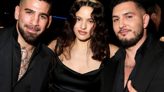 Omar Montes elige a Rosalía e Ilia Topuria como padrinos de su hijo Ismael