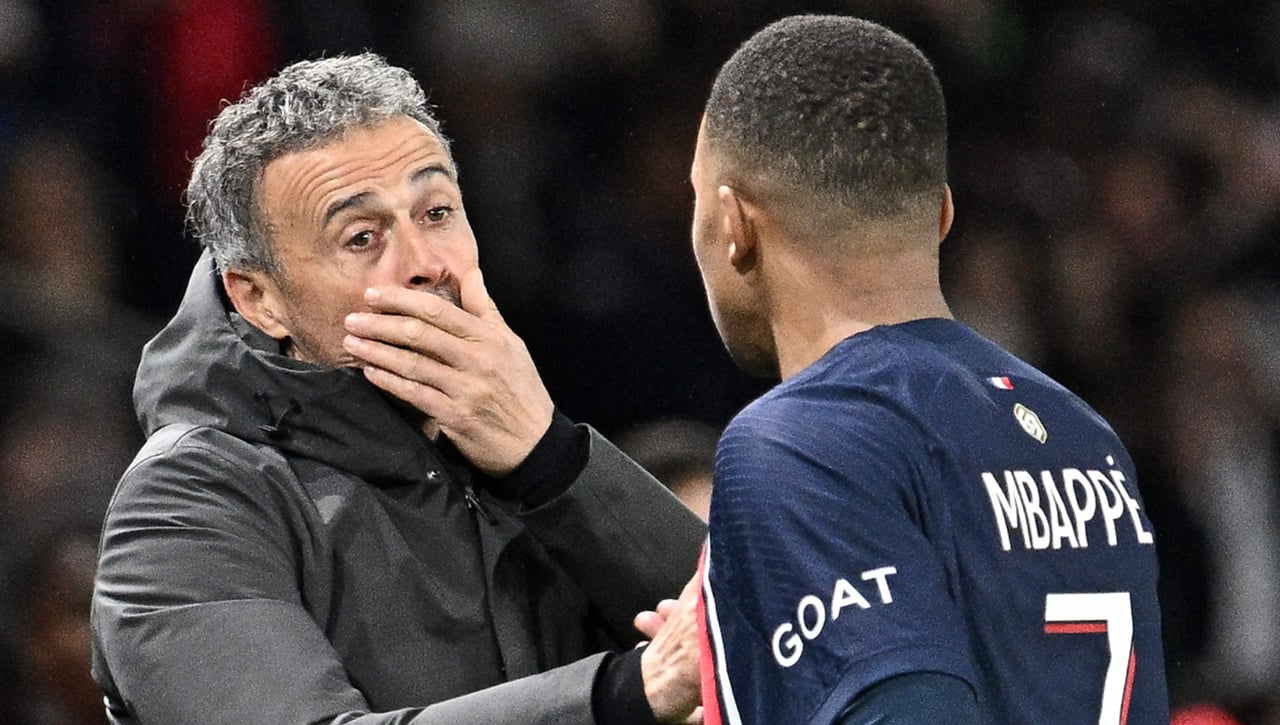 La singular respuesta de Luis Enrique sobre el futuro de Mbappé