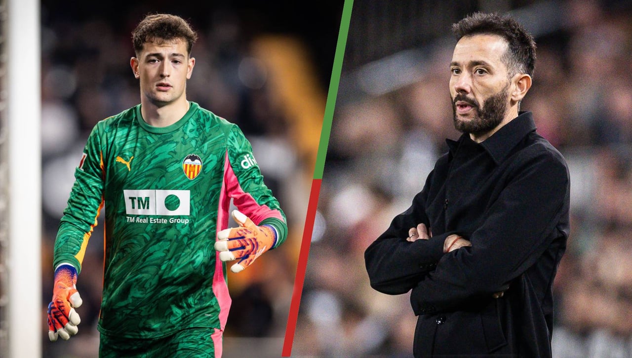 Agirrezabala despeja cualquier duda en el Valencia: "Por supuesto que estamos con Corberán"