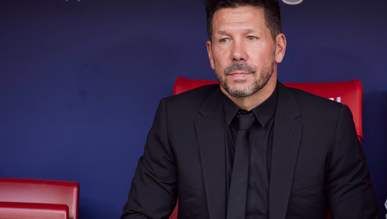 Simeone reconoce el trabajo de Javi Galán 