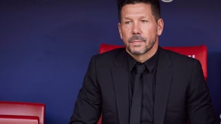 Simeone reconoce el trabajo de Javi Galán 