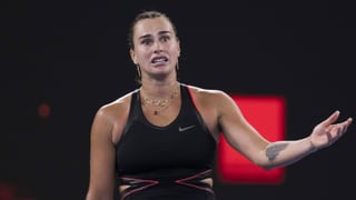 Aryna Sabalenka no se conforma con su premio