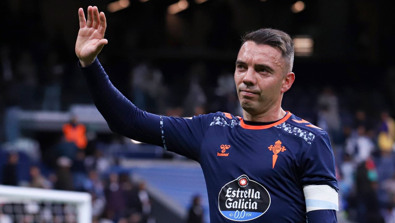 Iago Aspas, como en el Manchester United