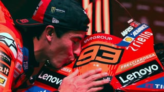 Marc Márquez visita España otra vez con su Ducati