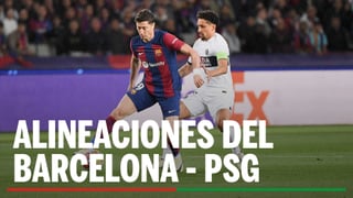 Barcelona - PSG: Alineaciones posibles, horario, canal y dónde ver en TV y online el partido de la jornada 2 de la Champions League