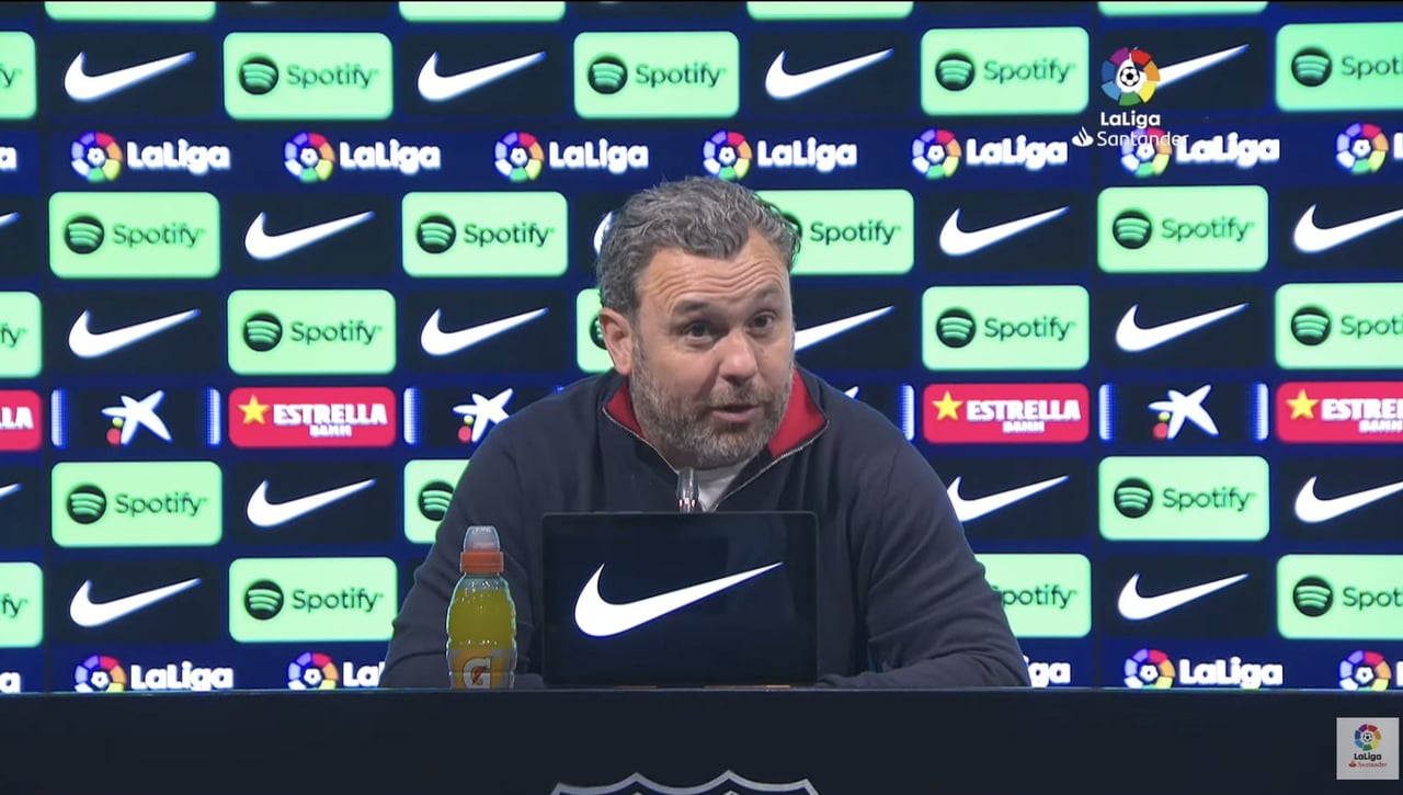 Sergio González: "No se nos puede reprochar nada"