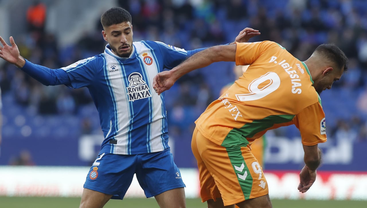 Las bajas del Espanyol contra el Betis