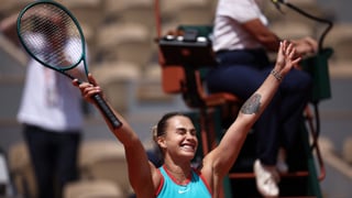 Sabalenka rompe con lo establecido en Roland Garros