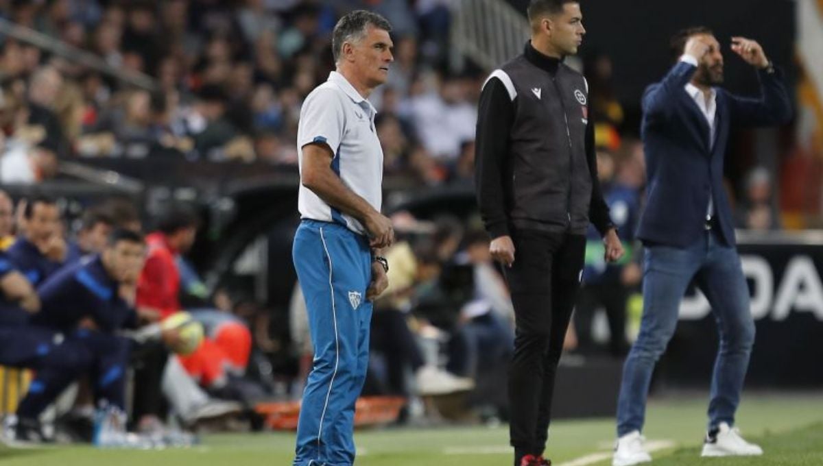 Mendilibar, feliz con el resultado, no con los árbitros: "Es una pena" 