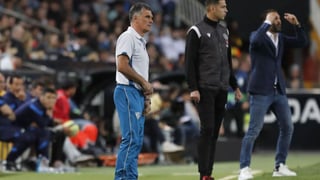 Mendilibar, feliz con el resultado, no con los árbitros: "Es una pena" 