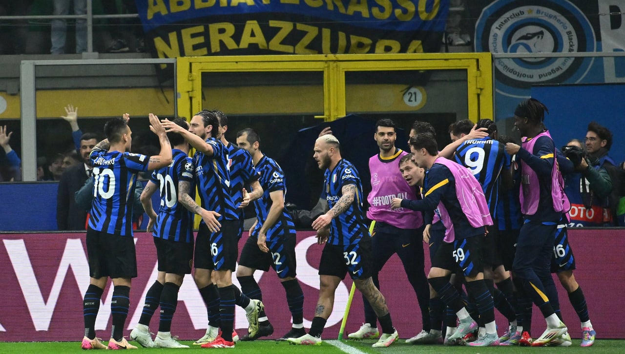 Desventaja del Inter de Milán para las semifinales de Champions League