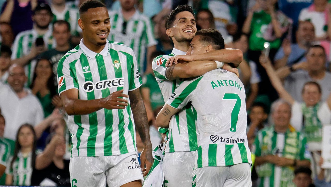 El Betis 'marca el primer gol' de la final 20 años después