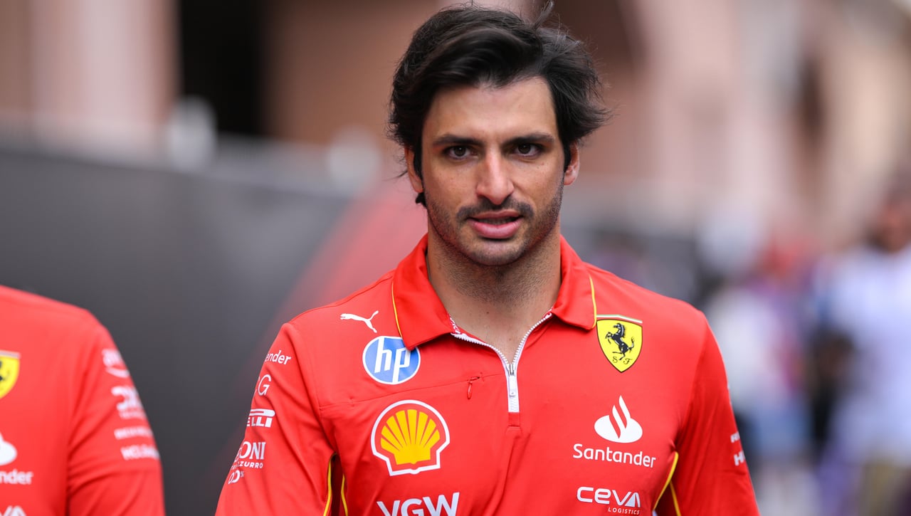 Carlos Sainz, a punto