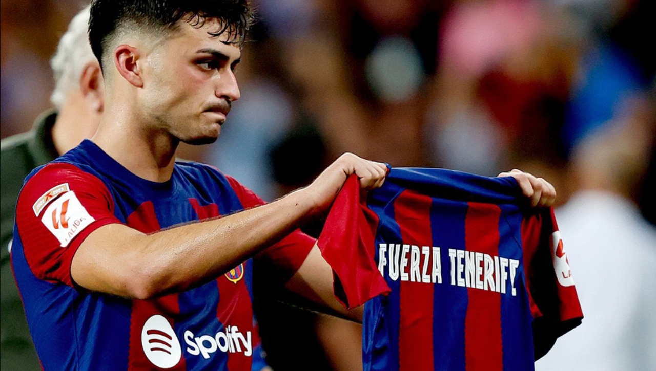 El solidario gesto de Pedri en el encuentro ante el Cádiz