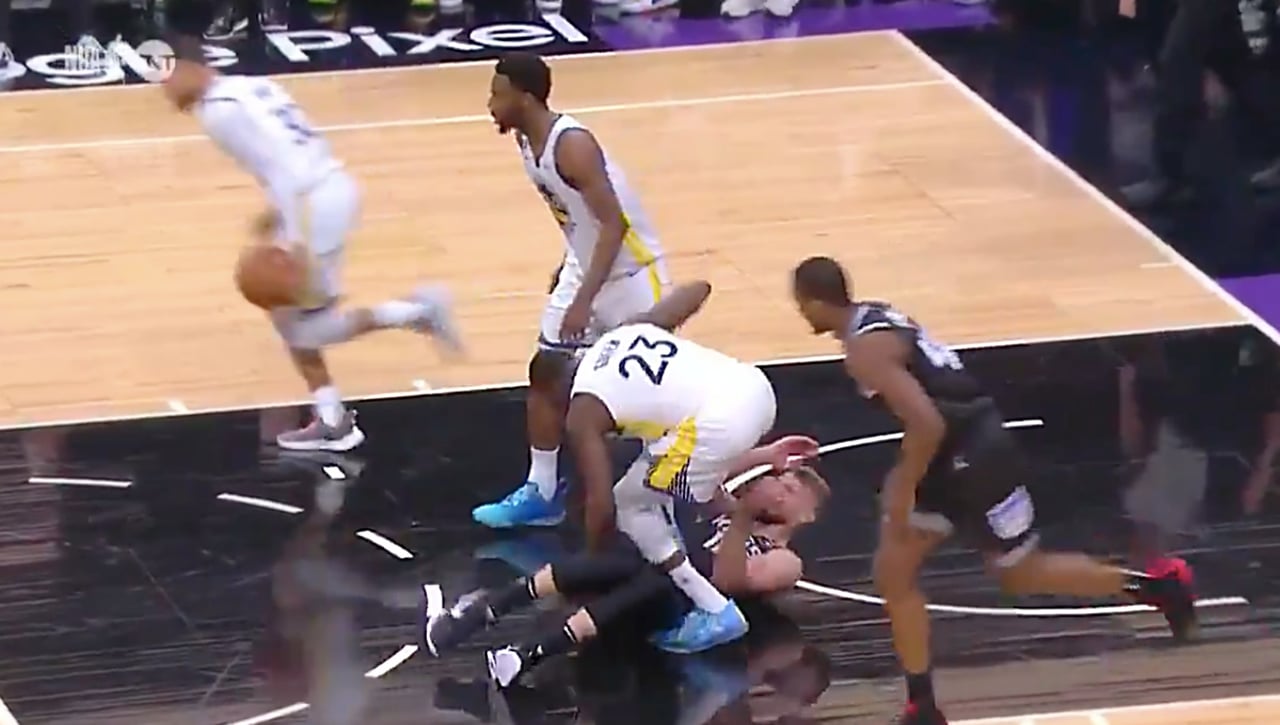 ¡Tremendo! Draymond Green agrede y manda al hospital a Sabonis