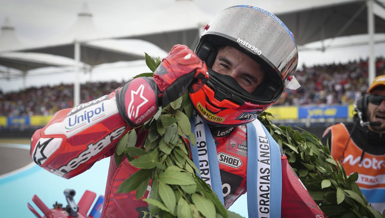 Marc Márquez lo tiene en sus manos