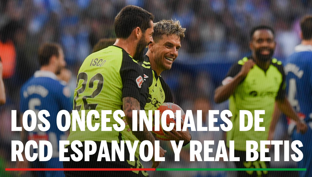 Alineaciones Espanyol - Betis: Alineación confirmada de RCD Espanyol y Real Betis en la jornada 8ª de LaLiga EA Sports