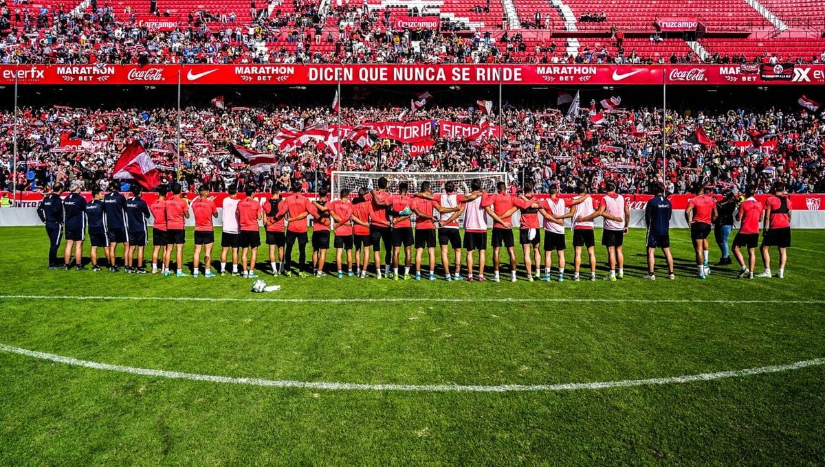 El Sevilla quiere 'calentar' el derbi con un llamamiento a su afición