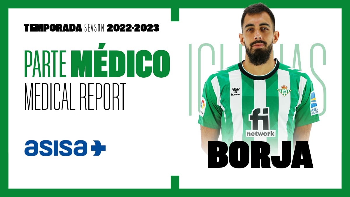 Borja Iglesias pasa por el quirófano y es baja en el Betis