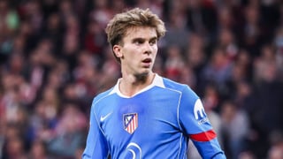 Pablo Barrios, mejor jugador del Atlético de Madrid en noviembre: "Yo pediría algún título"