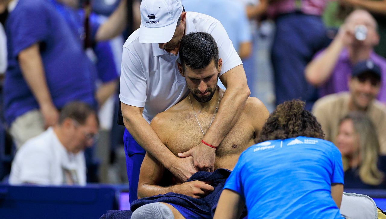Djokovic da el susto y dejan solo a Alcaraz en el US Open