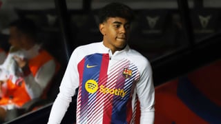 La despedida de Lamine Yamal a Xavi