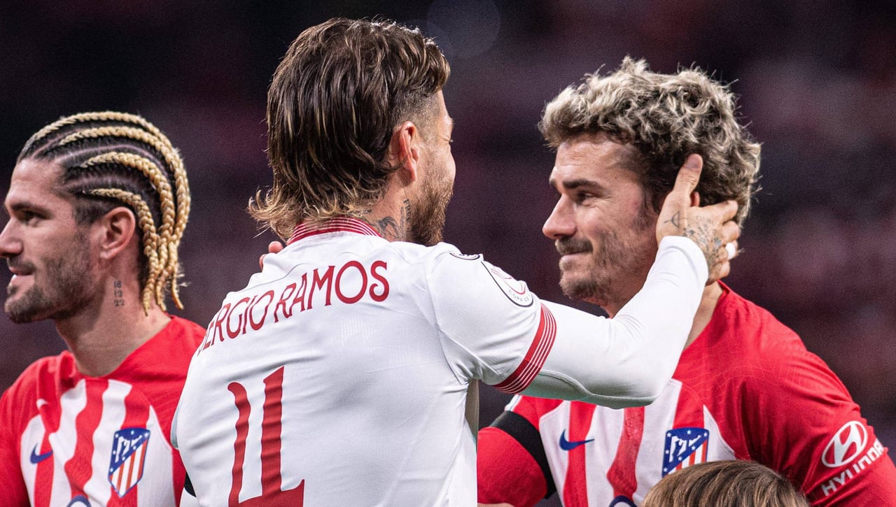 La delgada línea roja en el área que perjudicó al Sevilla ante el Atlético de Madrid en Copa del Rey