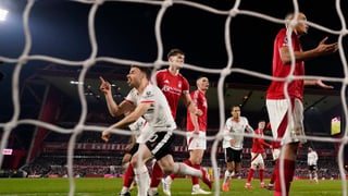 Así queda la clasificación de la Premier League, tras el empate del Liverpool ante el Nottingham Forest en la jornada 21 de la liga inglesa