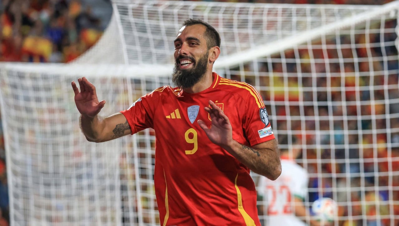 Borja Iglesias, delantero del Celta de Vigo, se sincera: "En mi anterior etapa sentía más presión, y ahora no"