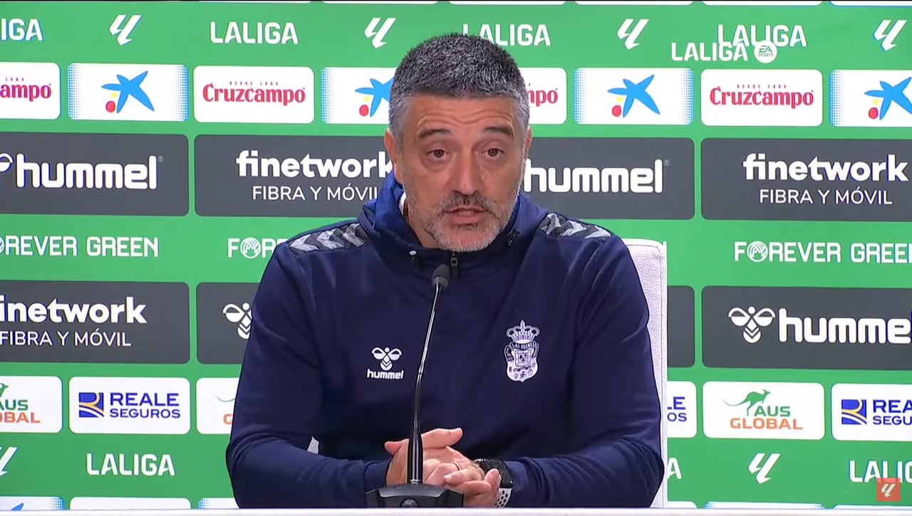 García Pimienta confiesa qué le pasó a Munir y es rotundo sobre el VAR y el gol de Willian José