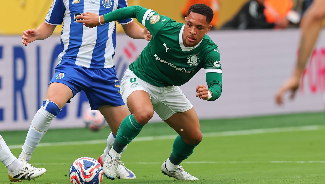 Palmeiras 0-0 Porto: empate a nada entre Samu y Vitor Roque