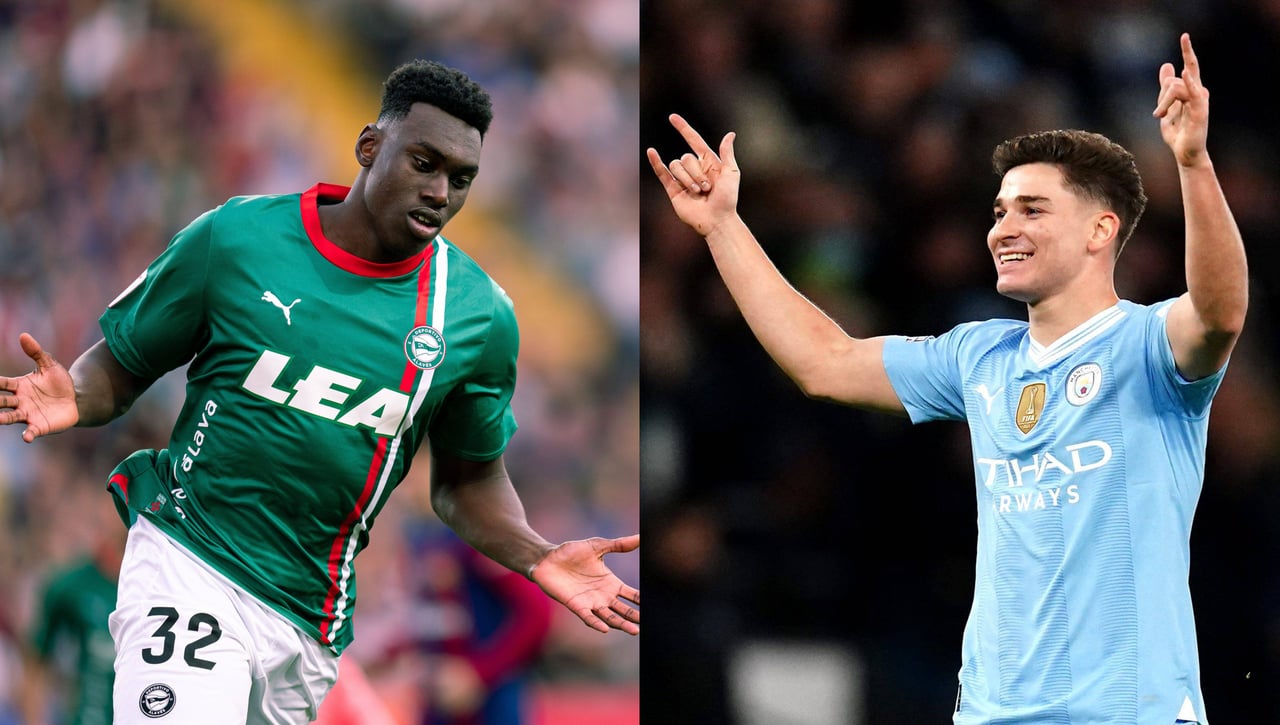 Acuerdo a dos bandas por Julián Álvarez y Samu Omorodion