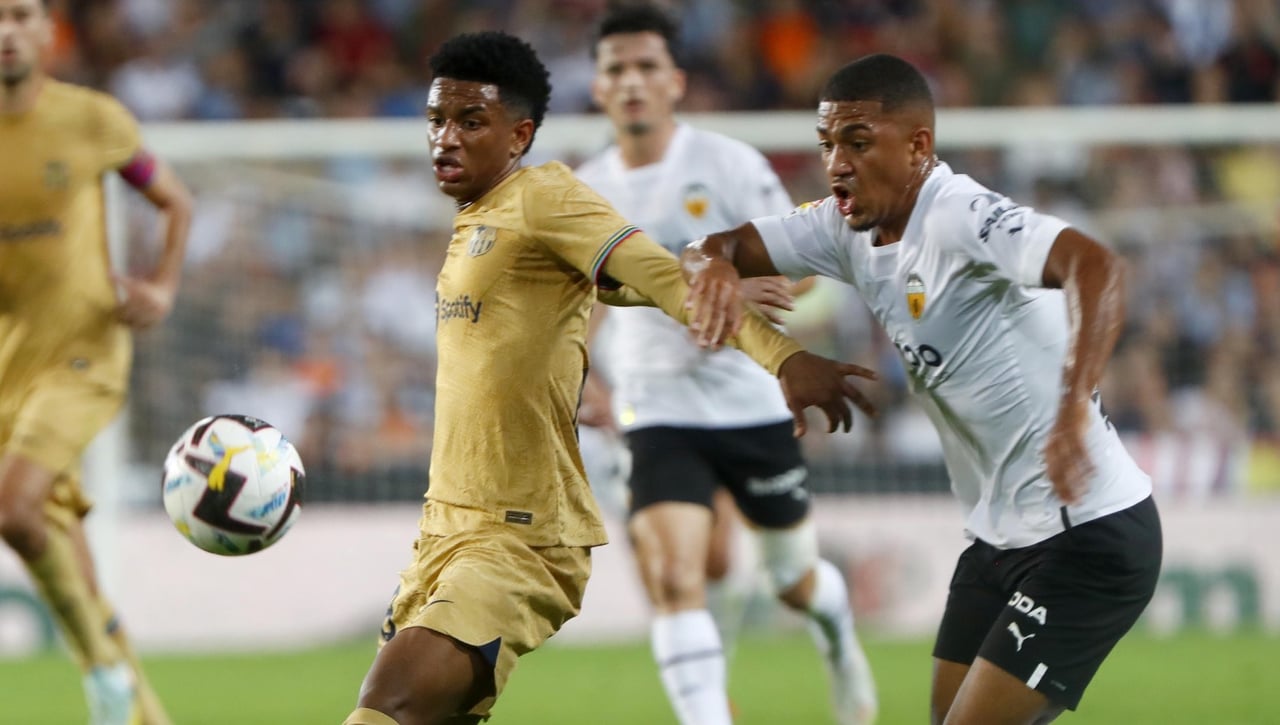 La reacción de Balde al enterarse que estará en el Mundial de Qatar 2022