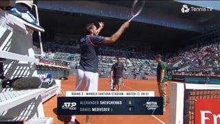 Tremendo enfrentamiento entre Medvedev y el público de Madrid 