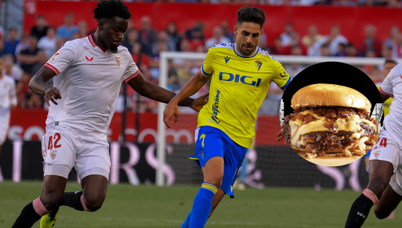 El Sevilla y el Cádiz, unidos por las hamburguesas 