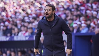 Bordalás, tocado y contundente