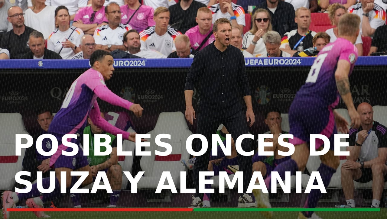 Suiza - Alemania: Alineación posible de Yakin y Nagelsmann de la jornada 3 de la Eurocopa 2024