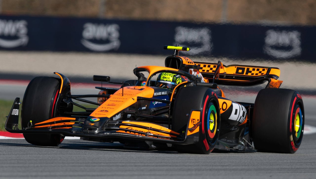 Norris y Piastri hunden a Verstappen en el primer asalto en Sao Paulo